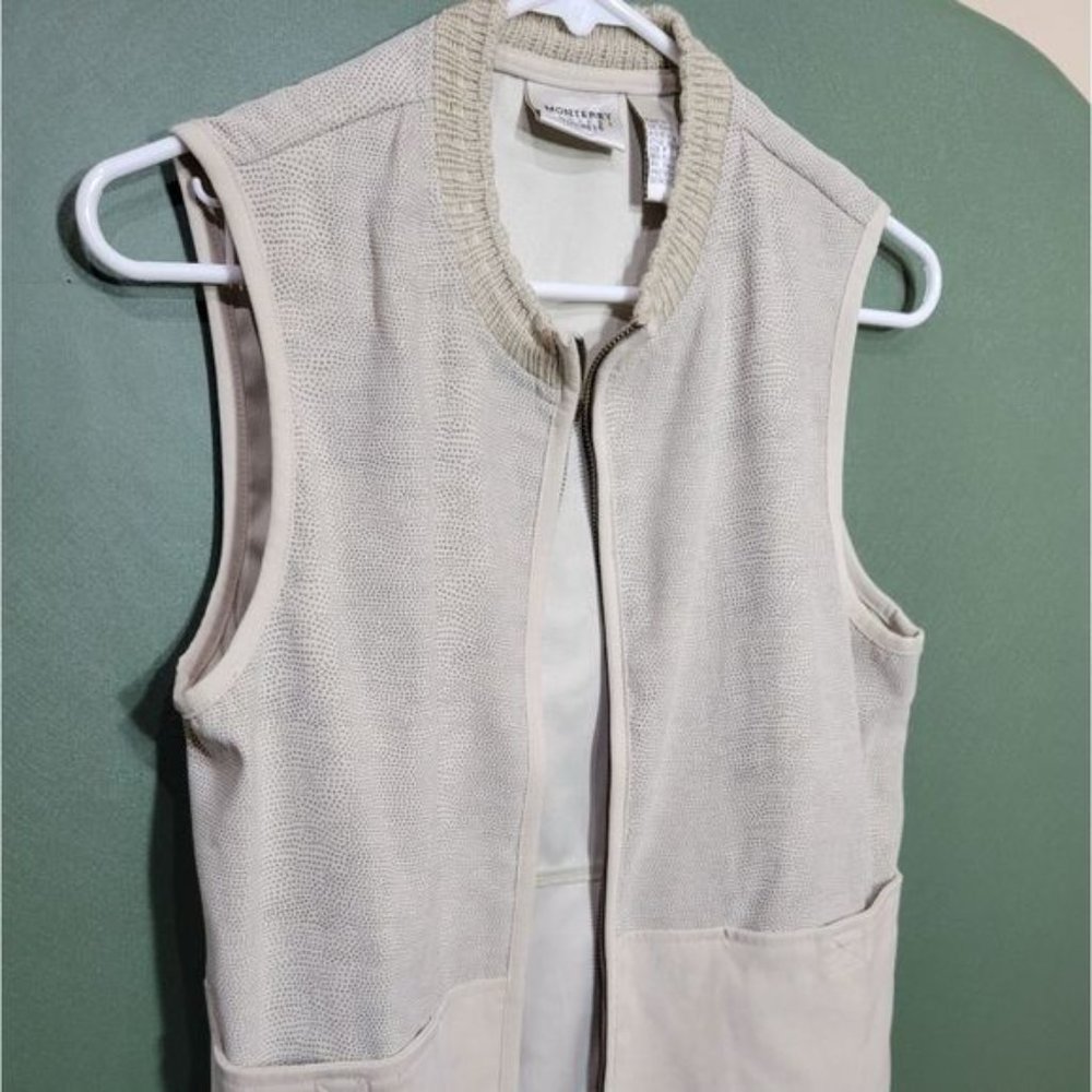 Vintage Koret Petite Tan Vest